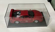 デアゴスティーニ レ・グランディ・フェラーリコレクション 1/24 FERRARI F40 1987年 Red ブラーゴ 完成品 ミニカー モデルカー_画像2