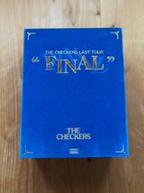 THE CHECKERS LAST TOUR「FINAL」　ビデオテープ２本セット　レア　キーチェーン付き　新品未使用　藤井郁弥　キュートビートクラブバンド_画像1