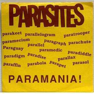 Parasites / Paramania! (7 inch Blue Marbled Vinyl) ■Used■ 