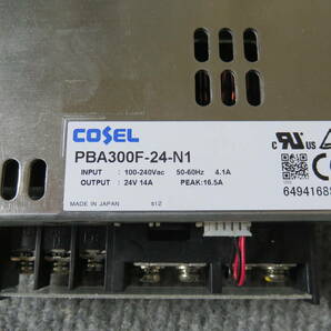 COSEL 電源PBA300F-24 24V14A 300W動作品の画像2