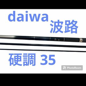 万能竿 daiwa 波路 硬調35 竿