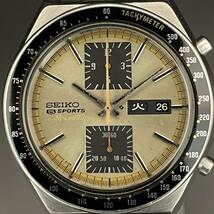 【豪華】セイコー/SEIKO/角目クロノグラフ/6138-0030/40㎜/自動巻/メンズ腕時計/スピードタイマー/1970’s/アンティーク/紳士_画像4