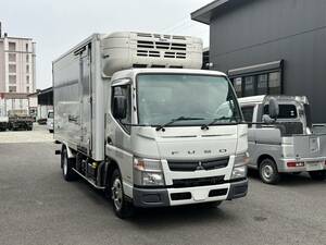 動画有！売り切り！H25年 三菱 キャンター 冷蔵冷凍車 東プレ －30度まで設定可 積載2t 2.9L ディーゼル デュオニック エンジン好調！佐賀