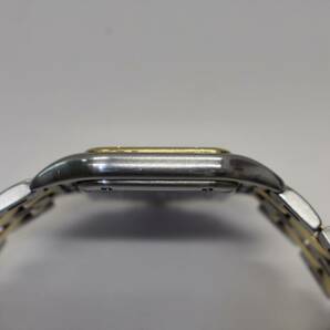 ジャンク 正規品 本物 カルティエ パンテール コンビ SM Cartier レディース 腕時計 アイボリー 1円スタートの画像4