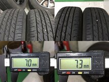 8～9分山 オートバックスMAXRUNEVERROAD 185/65R15 85H 2019年 TEAD テッド 15x5.5J +50 4H 100 ハブ径72ｍｍ 4本 ノーマルタイヤ_画像9