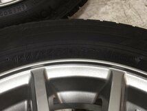 8～9分山 ヨコハマ IG60 155/65R14 75Q 2023年 WEZEN 14x4.5J +45 4H 100 ハブ径68ｍｍ 4本 スタッドレスタイヤ_画像7