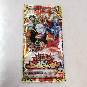  rare! unopened * Miracle Battle Carddas Mira batoJ hero booster 1.1 pack * Bandai trading card /P4