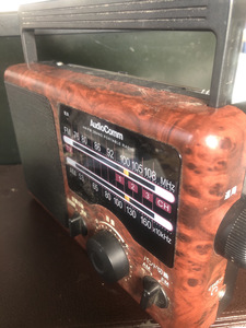 【AudioComm AM/FM ラジオ】中古　情報　防災　避難　RAD-F600Y【24/03 STD】