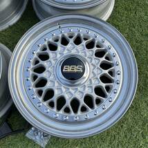 BBS RS240 14in 6J +40 4穴 PCD100 BMW E30 N-BOX ワゴンR ゴルフ シビック ロードスター NA NB カローラ レビン トレノ RAYS WORK SSR OZ_画像2