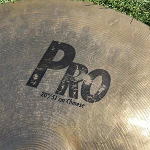 シンバル SABIAN Pro セイビアン Pearl 600 パール PAISTE パイステ ５枚 チャイナ ライド クラッシュ / Zildjian ジルジャン TAMA YAMAHA の画像7