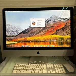 I Mac (Retina 5k) Intel Core i5 メモリ16G OS High Sierra 27-inch SSD+HDD
