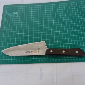 真久作 中古 骨すき包丁 三徳包丁 牛刀 三徳包丁 牛刀 和包丁551