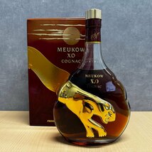 ◎K207 【未開栓】 MEUKOW ミュコー ゴールドパンサー X.O コニャック ブランデー 40% 700ml_画像1