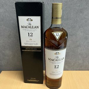 ◎M340【未開栓】MACALLAN マッカラン シングルモルト ウイスキー ザ マッカラン 12年 700ml 40％ (rt)