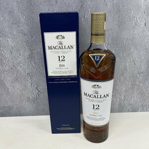 ◎M341【未開栓】MACALLAN マッカラン シングルモルト ウイスキー ザ マッカラン DOUBLE CASK 12年 700ml 40％ (rt)