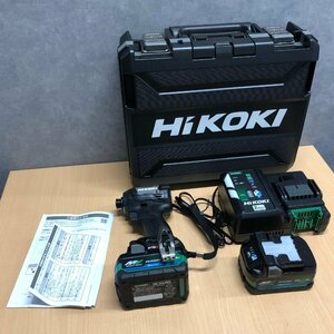 ◎M360【未使用】HiKOKI マルチボルト36V コードレスインパクトドライバ ストロングブラック UC18YDML WH36DD 2XHBSZ (rt)