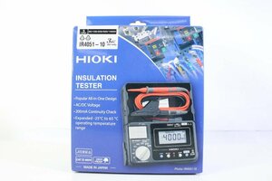 ☆748☆【未使用】 HIOKI 日置 絶縁抵抗計 デジタル IR4051-10