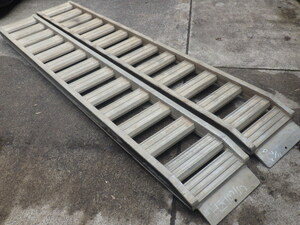  used day light aluminium bridge PXF40-360-45 4t/ collection total length 3750x valid width 450mm aluminium bridge new ..