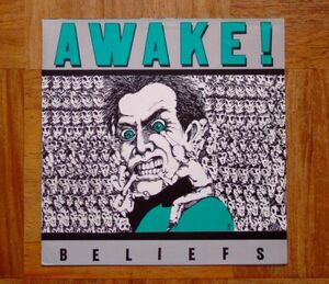 AWAKE ! - BELIEFS - 7” EP（SKENE!）1989年 ★★ SxE HARDCORE / ハードコア / STRAIGHT EDGE