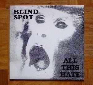 BLIND SPOT - ALL THIS HATE - 7” EP（CONVERSION #8）★★ 90's SxE HARDCORE / STRAIGHT EDGE / ハードコア