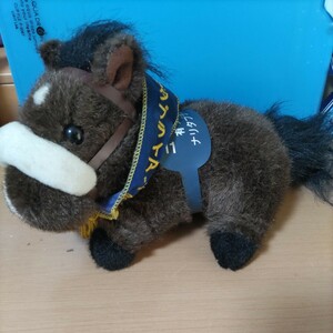  soft toy AVANTI horse racing nalita Brian have horse memory victory horse . collection М size G1 fan fur re sound sound not avante .-