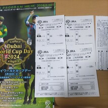 競馬　ドバイ　ゴールデンシャヒーン　レーシングプログラム　オッズシート　単勝馬券利用明細　ドンフランキー　イグナイター　リメイク　_画像1