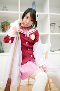 コスプレROM写真集「お願い！神様！」麻生あいみ神のみぞ知るセカイ巨乳ミニスカート制服JK