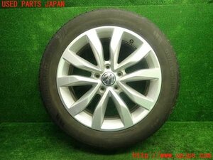 1UPJ-99099039]VW ザ・ビートル(16CBZ)タイヤ　ホイール　1本(4) 215/55R17 中古