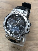 【美品】 CASIO カシオ G-SHOCK Gショック MT-G Bluetooth搭載 電波ソーラー 腕時計 MTG-B1000-1AJF 動作良好品（M6611） 【送料無料】_画像2