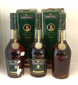 未開栓【古酒】MARTELL/マーテル MEDAILLON /メダリオン VSOP　700ml　40％　3本セット　箱付属（2箱）