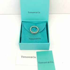 正規品【TIFFANY&Co. ティファニー】シルバーリング SV925 指輪 箱・保存袋付属 サイズ16号 8.2gの画像2