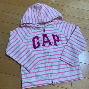 GAP ボーダー柄　パーカー