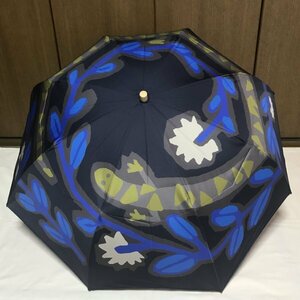 { new goods }OTTAIPNUo Thai pi dog | rain for . umbrella * folding umbrella [ lizard * navy blue navy blue group ] Suzuki ma monkey 