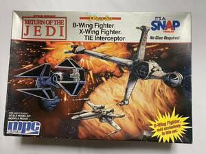 MPC B- Wing Fighter,X- Wing Fighter TIE Inter Scepter 3 machine set 