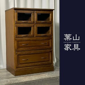 GX74 leaf mountain Classic oak material shirt case / leaf mountain furniture do lower chest shirt cabinet storage furniture arrangement chest of drawers / Kanagawa prefecture .. city 