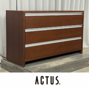 GY14 ACTUS actus PRIMO W120cm low chest / storage furniture sideboard simple modern / Kanagawa prefecture .. city 
