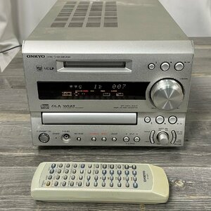 9069 ONKYO オンキョー FR-X9A CD MDチューナーアンプ 動作品