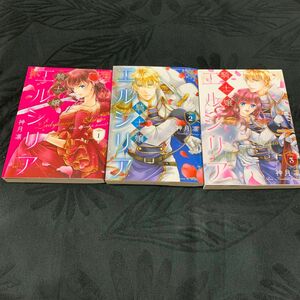 騎士嬢エルシリア　神月凛　1〜3巻　全巻完結セット