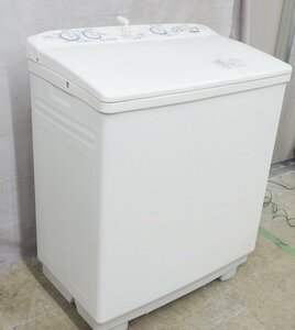 〇【神殿店】AQUA アクア 5,5kg 二槽式洗濯機 AQW-N551 2017年製　〇中古〇