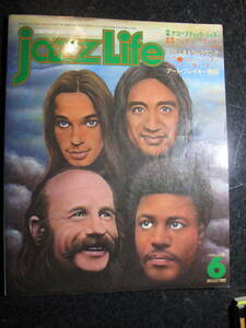 Jazz Life ・ジャズライフ・ジャンク本１９７８年６月・立東社.切り取り20ページ有り・Wリポート・ブラックマーケット譜面汚れ痛み多し