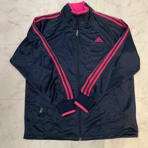 adidas アディダス　ジャージ　上着　ピンク　M