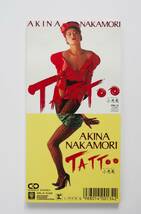 ★ 中森明菜　「TATTOO」　8㎝シングルCD_画像1