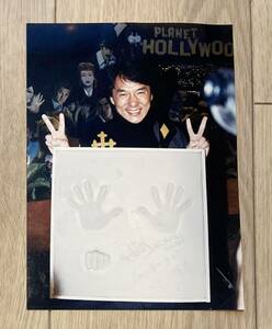 ジャッキーチェン 生写真 オートグラフ jackie chan