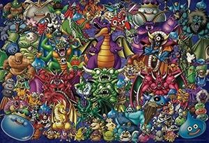 ドラゴンクエスト ドラクエ ジグソーパズル 1000ピース 35周年 ドラゴンクエスト モンスター集合編 51㎝×73.5㎝ 