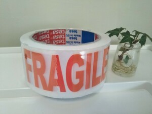 イタリア　FRAGILE 梱包テープ　フィアット　アルファロメオ　フェラーリ