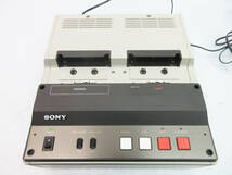 SH5544【カセットダビング機】ソニー SONY CCP-210F★CASETTE TO CASETTE PRINTER★日本製 レトロ アンティーク 当時物★美品★動作品★_画像2