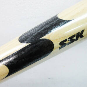 F9573【木製バット】SSK PRO D-01W-10 K.FUKUDOME 福留孝介 85cm 780g★ホワイトアッシュ シラキ★軟式 野球 道具★未使用★の画像5