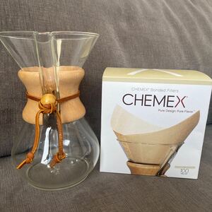 CHEMEX ケメックス 6カップ用フィルターペーパー コーヒーメーカー おしゃれカフェ