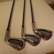 ☆シャフト特注品★中古品 スリクソン srixon Z585 アイアン 5I～PW 6本セット 特注ミヤザキ80 Sシャフト_画像9