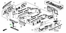 ホンダ AP2 S2000 フロント コアサポート フロントクロスメンバー アッパーサポート バルクヘッド BULKHEAD BRACKET SET HONDA JDM OEM_画像6